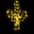 Cactus de Navidad con soporte y LED verde 210 cm
