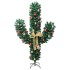 Cactus de Navidad con soporte y LED verde 210 cm
