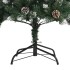 Árbol de Navidad artificial con soporte PVC verde 210