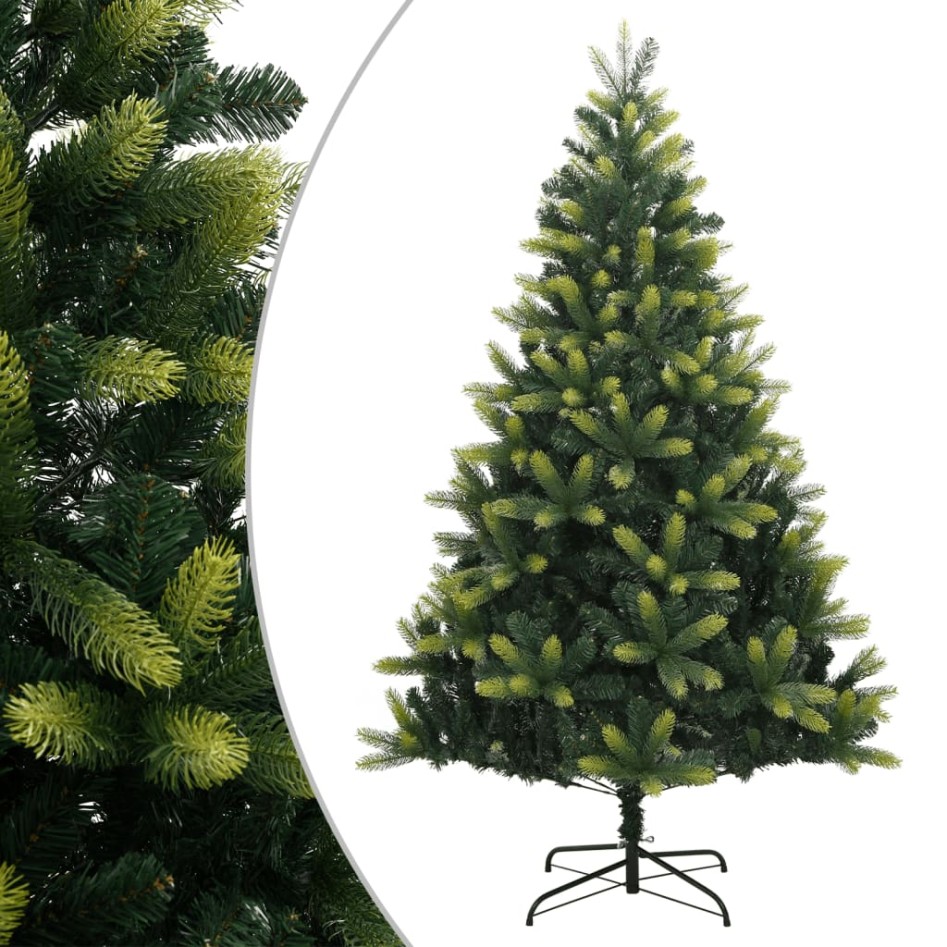 Árbol de Navidad artificial con bisagras y soporte 120