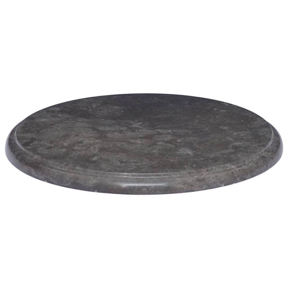 Tablero para mesa mármol negro Ø40x2,5