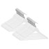 Juego de perchas ropa 50 uds antideslizantes madera dura