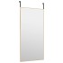 Espejo de puerta cristal y aluminio dorado 50x100