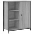 Aparador de madera de ingeniería gris Sonoma 70x30x80