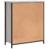 Aparador de madera de ingeniería gris Sonoma 70x30x80