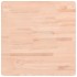 Tablero de mesa cuadrado de madera maciza de haya 60x60x4