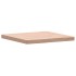 Tablero de mesa cuadrado de madera maciza de haya 60x60x4