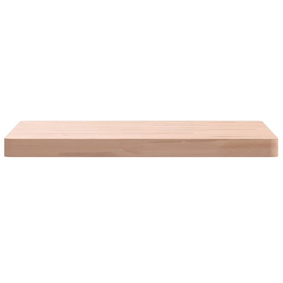 Tablero de mesa cuadrado de madera maciza de haya 60x60x4