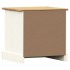 Mesita de noche VIGO madera maciza de pino blanco 42x35x42