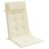 Cojines de silla respaldo alto 4 uds tela Oxford color