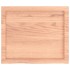 Estante pared madera roble tratada marrón claro 60x50x(2-4)