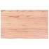 Estante pared madera roble tratada marrón claro 80x50x(2-6)