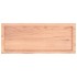 Estante pared madera roble tratada marrón claro 100x40x(2-6)