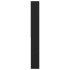 Armario de lavadora negro 64x24x190