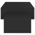 Mesa de centro madera ingeniería negra 105x55x32
