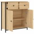 Aparador de madera de ingeniería roble Sonoma 70x30x80