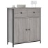 Aparador de madera de ingeniería gris Sonoma 70x30x80