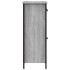 Aparador de madera de ingeniería gris Sonoma 70x30x80