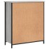 Aparador de madera de ingeniería gris Sonoma 70x30x80