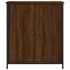 Aparador de madera de ingeniería marrón roble 70x30x80