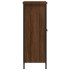 Aparador de madera de ingeniería marrón roble 70x30x80