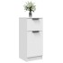 Aparador de madera contrachapada blanco 30x30x70