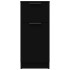Aparador de madera contrachapada negro 30x30x70
