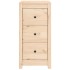 Aparador de madera maciza de pino 40x35x80
