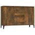 Aparador madera contrachapada color roble ahumado 104x35x70