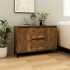 Aparador madera contrachapada color roble ahumado 104x35x70