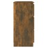Aparador madera contrachapada color roble ahumado 60x35x76