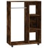 Armario madera contrachapada color roble ahumado 80x40x110
