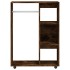 Armario madera contrachapada color roble ahumado 80x40x110