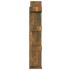 Estantería de madera contrachapada roble ahumado 86x25,5x140