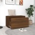 Banco pasillo madera contrachapada roble marrón 80x40x45