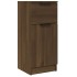 Aparador madera contrachapada color roble marrón 30x30x70