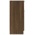 Aparador madera contrachapada color roble marrón 30x30x70
