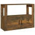 Aparador madera contrachapada color roble ahumado 80x30x60