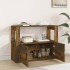 Aparador madera contrachapada color roble ahumado 80x30x60