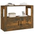 Aparador madera contrachapada color roble ahumado 80x30x60
