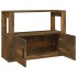 Aparador madera contrachapada color roble ahumado 80x30x60