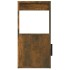 Aparador madera contrachapada color roble ahumado 80x30x60