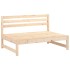 Sofá central madera maciza de pino 120x80