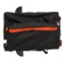 Remolque para bicicleta hierro negro y naranja 30