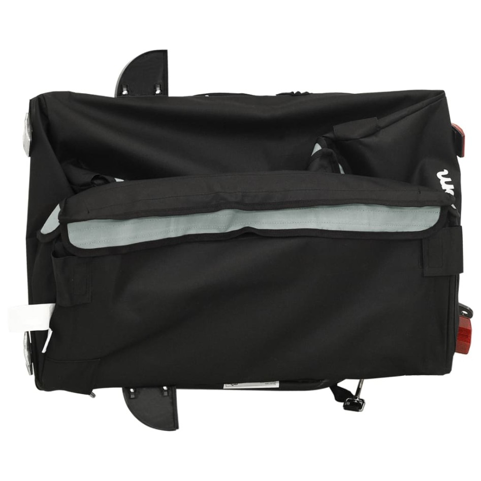 Remolque para bicicleta hierro negro y gris 30