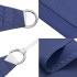 Toldo de vela cuadrado tela Oxford azul 4,5x4,5