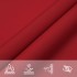 Toldo de vela triangular tela Oxford rojo 5x7x7
