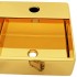 Lavabo con orificio para grifo 38x30x11,5 cm cerámica