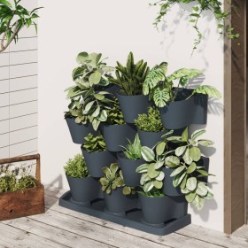 Set de plantas jardín vertical 12 uds polipropileno