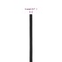 Cuerda de barco polipropileno negro intenso 6 mm 500